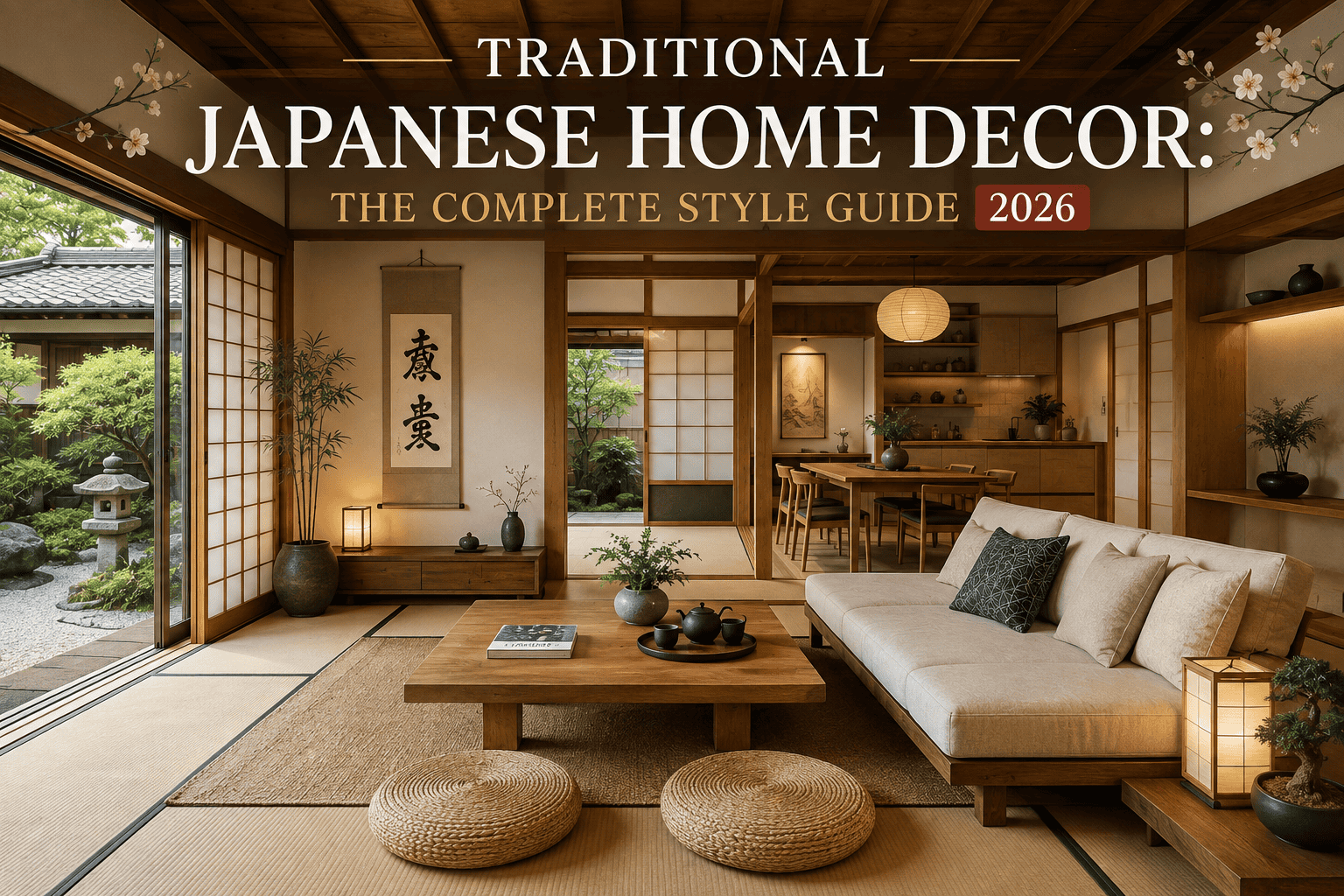 Traditional Japanese Home Decor: The Complete Style Guide 2026