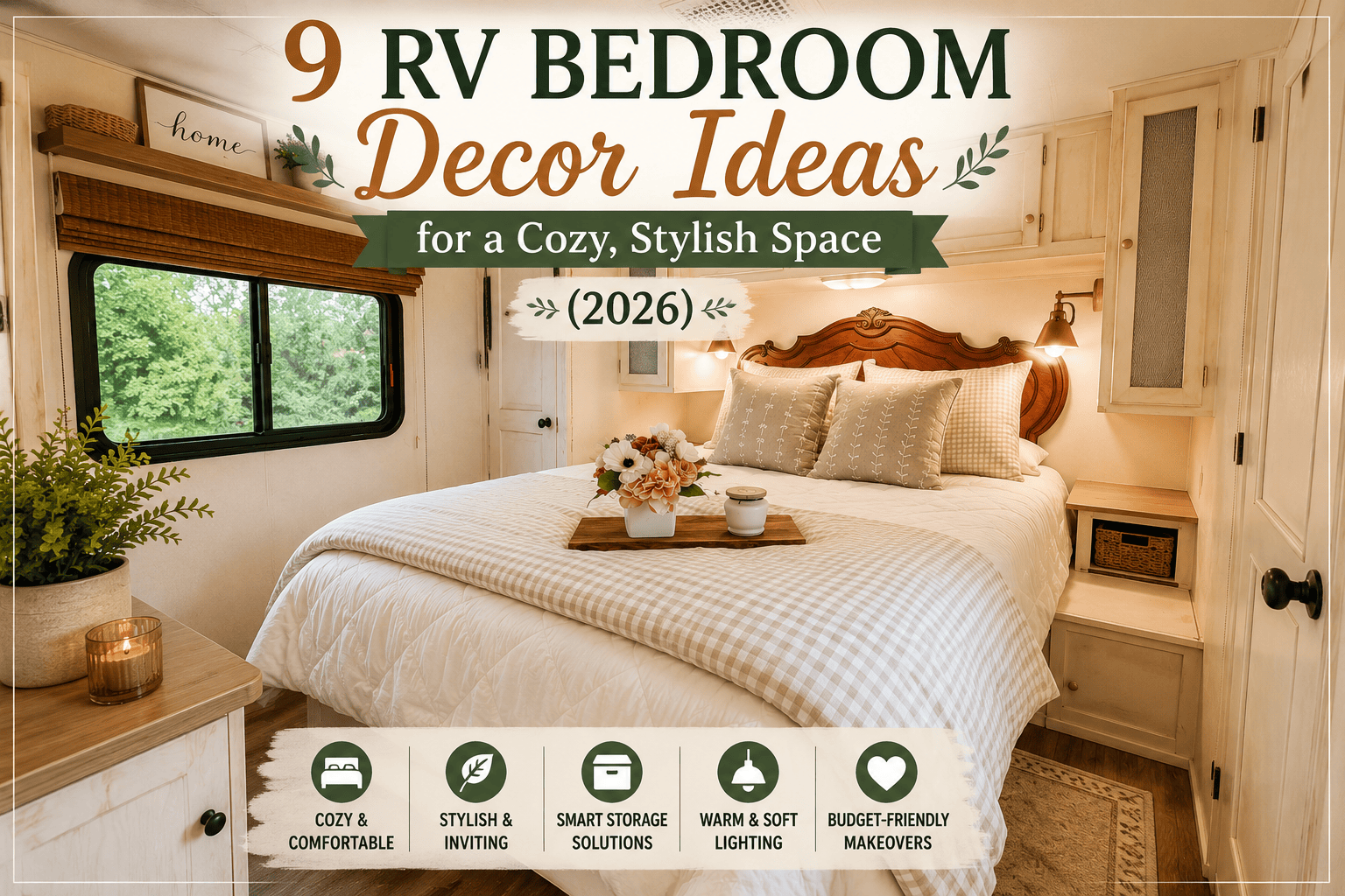 RV bedroom decor