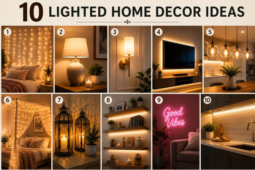 Lighted Home Decor