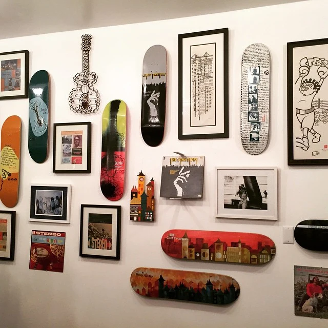 Skateboard Decorations for Bedrooms