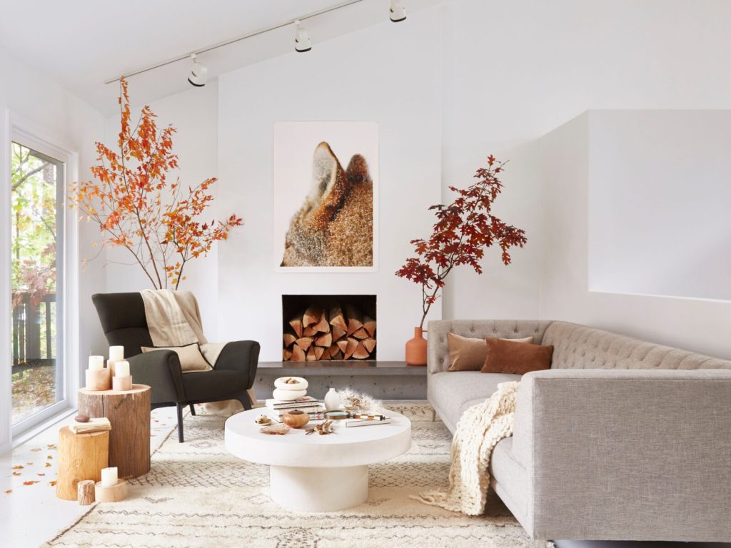 Autumn Living Room Decor