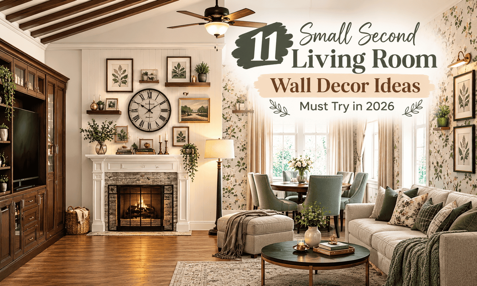 small second living room wall decor