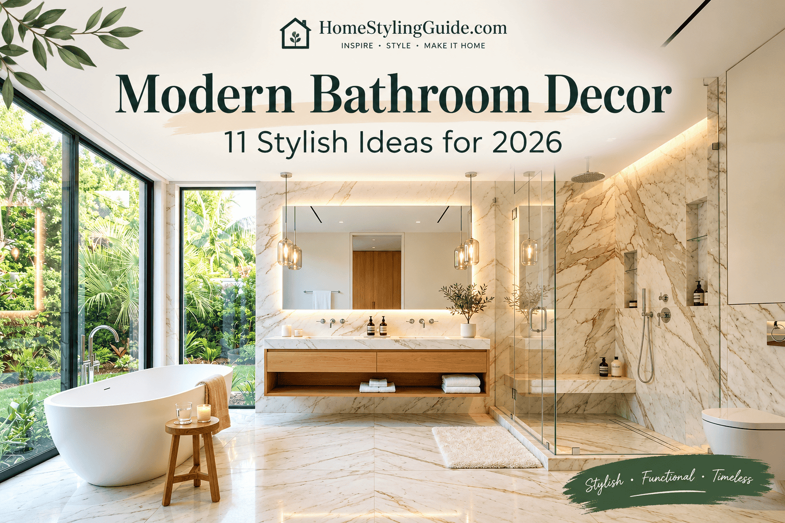 modern bathroom decor feature image (1)